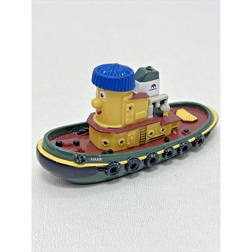 Vintage 1999 Ertl Theodore Tugboat Hank the Littlest Tugboat 90s Diecast Boat